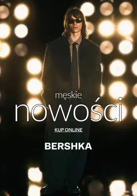 Bershka - gazetka promocyjna NOWOŚCI dla niego od wtorku 02.12 