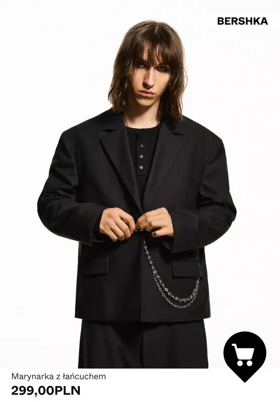 Bershka - gazetka promocyjna NOWOŚCI dla niego od wtorku 02.12  - strona 3