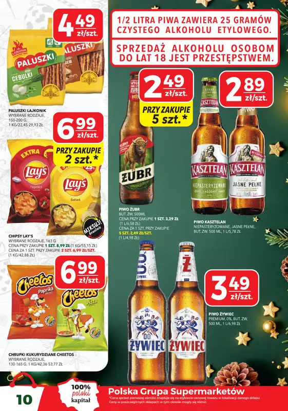 Top Market - gazetka promocyjna Gazetka od czwartku 04.12 do niedzieli 14.12 - strona 10