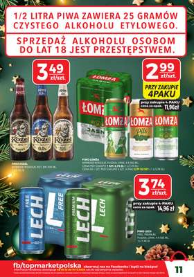 Top Market - gazetka promocyjna Gazetka od czwartku 04.12 do niedzieli 14.12 - strona 11