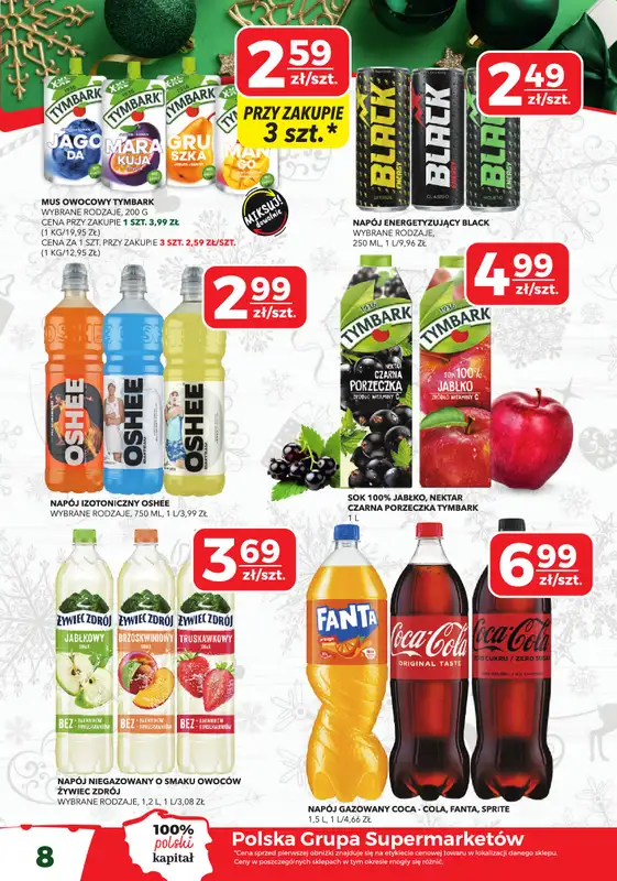 Top Market - gazetka promocyjna Gazetka od czwartku 04.12 do niedzieli 14.12 - strona 8