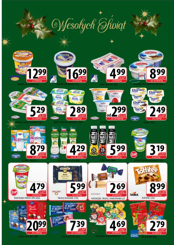 Społem - Blisko i Korzystnie - gazetka promocyjna Gazetka PSS Śrem od poniedziałku 08.12 do wtorku 23.12 - strona 3