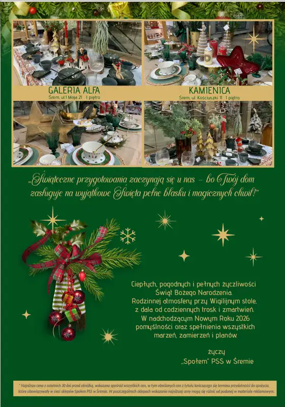 Społem - Blisko i Korzystnie - gazetka promocyjna Gazetka PSS Śrem od poniedziałku 08.12 do wtorku 23.12 - strona 8