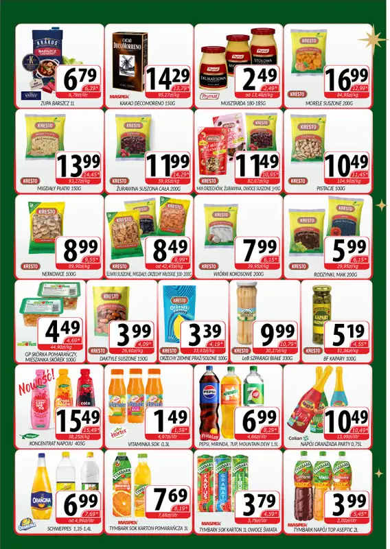 Społem - Blisko i Korzystnie - gazetka promocyjna Gazetka PSS Śrem od poniedziałku 08.12 do wtorku 23.12 - strona 6