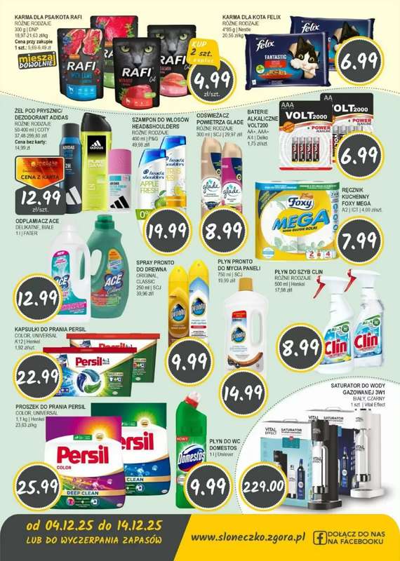 Słoneczko - gazetka promocyjna Gazetka od czwartku 04.12 do niedzieli 14.12 - strona 9