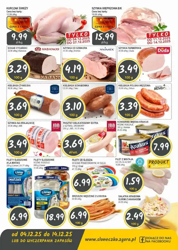 Słoneczko - gazetka promocyjna Gazetka od czwartku 04.12 do niedzieli 14.12 - strona 2