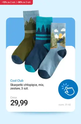 Smyk - gazetka promocyjna Ubrania i akcesoria: -15% przy 2 szt. | -30% przy min. 3 szt. od wtorku 02.12 do czwartku 04.12 - strona 9