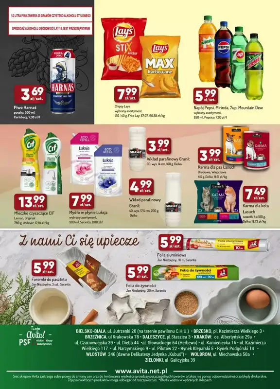 Avita - gazetka promocyjna Gazetka od środy 03.12 do wtorku 09.12 - strona 3