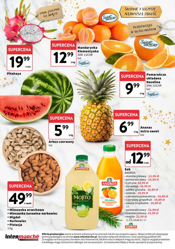 Intermarche - gazetka promocyjna Świąteczne Delikatesy od czwartku 04.12 do wtorku 23.12 - strona 12