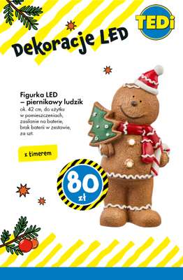Tedi - gazetka promocyjna Świąteczne dekoracje LED - już od 14 zł! od wtorku 02.12 do poniedziałku 08.12 - strona 10