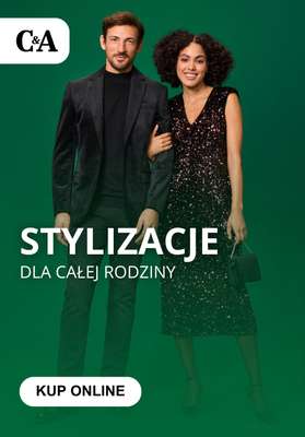 C&A - gazetka promocyjna Świąteczne stylizacje dla całej rodziny od wtorku 02.12 