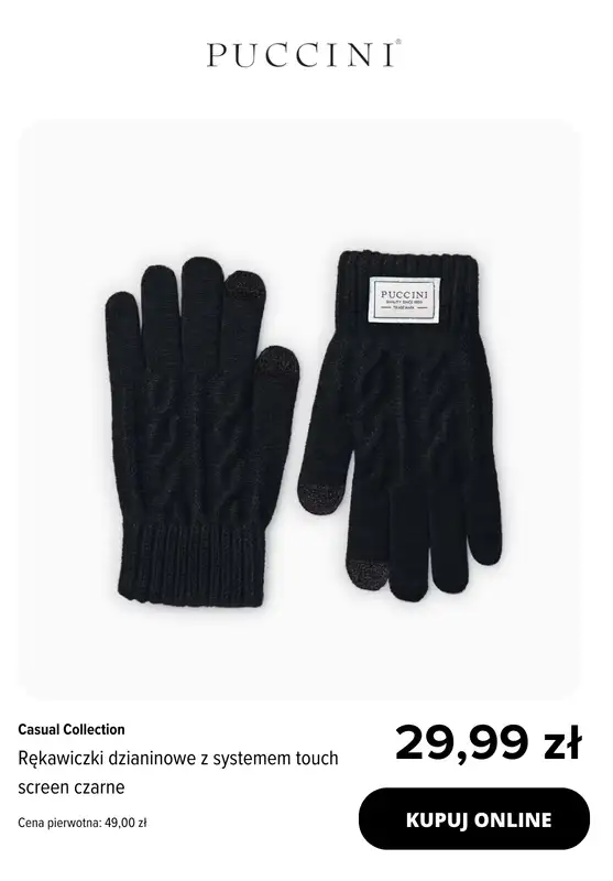 Prezenty - gazetka promocyjna Puccini | -25% na wybrane torebki, walizki i odzież od wtorku 02.12 do poniedziałku 22.12 - strona 7