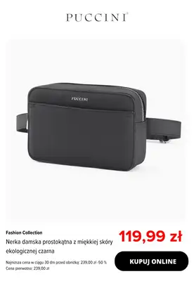 Prezenty - gazetka promocyjna Puccini | -25% na wybrane torebki, walizki i odzież od wtorku 02.12 do poniedziałku 22.12 - strona 6