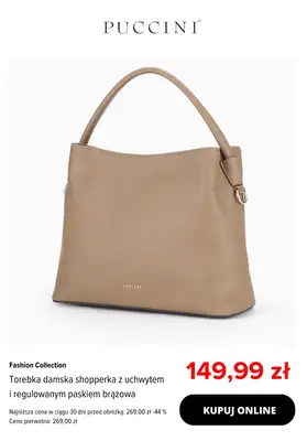 Prezenty - gazetka promocyjna Puccini | -25% na wybrane torebki, walizki i odzież od wtorku 02.12 do poniedziałku 22.12 - strona 8