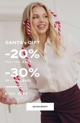 Top Secret - gazetka promocyjna -30% przy zakupie 3 szt. od wtorku 02.12 do poniedziałku 08.12