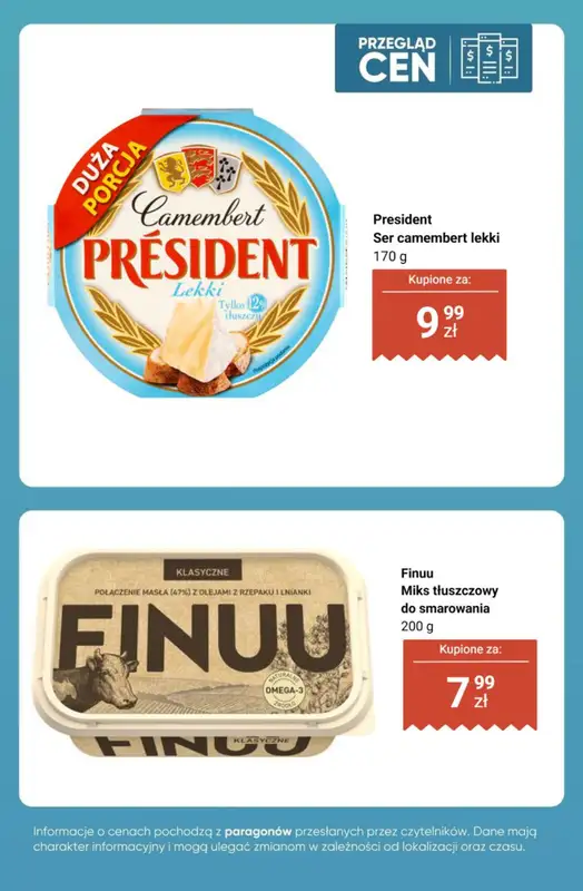 Biedronka - gazetka promocyjna Produkty na kanapki - przegląd cen od czwartku 04.12 do soboty 06.12 - strona 10