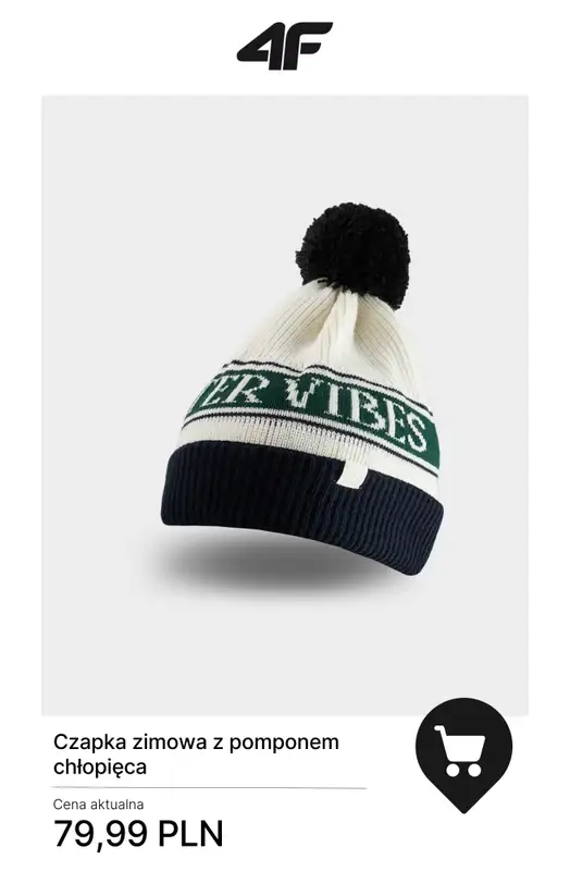 4F - gazetka promocyjna Prezenty: -20% przy zakupach za min. 500 zł od wtorku 02.12 do wtorku 16.12 - strona 17