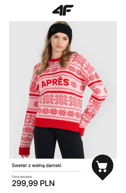 4F - gazetka promocyjna Prezenty: -20% przy zakupach za min. 500 zł od wtorku 02.12 do wtorku 16.12 - strona 2