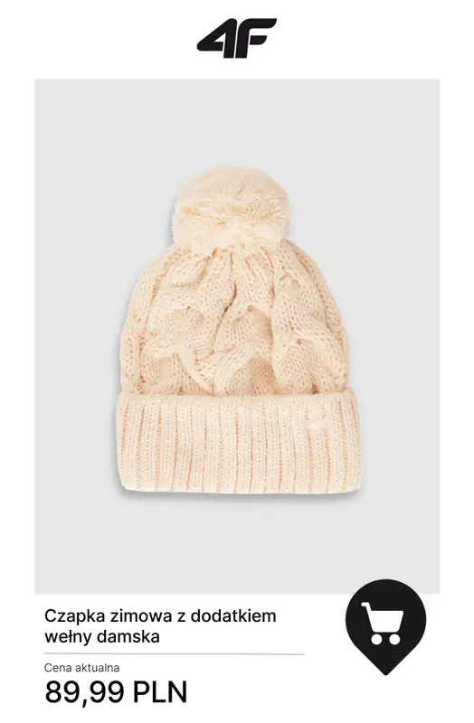 4F - gazetka promocyjna Prezenty: -20% przy zakupach za min. 500 zł od wtorku 02.12 do wtorku 16.12 - strona 3