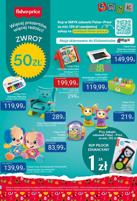 Smyk - gazetka promocyjna Katalog SMYK - Pomysły na prezent w supercenach od wtorku 02.12 do poniedziałku 15.12 - strona 44