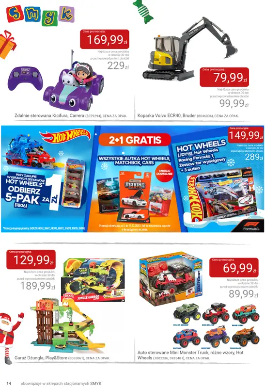Smyk - gazetka promocyjna Katalog SMYK - Pomysły na prezent w supercenach od wtorku 02.12 do poniedziałku 15.12 - strona 14