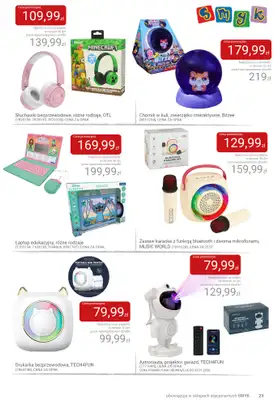 Smyk - gazetka promocyjna Katalog SMYK - Pomysły na prezent w supercenach od wtorku 02.12 do poniedziałku 15.12 - strona 23