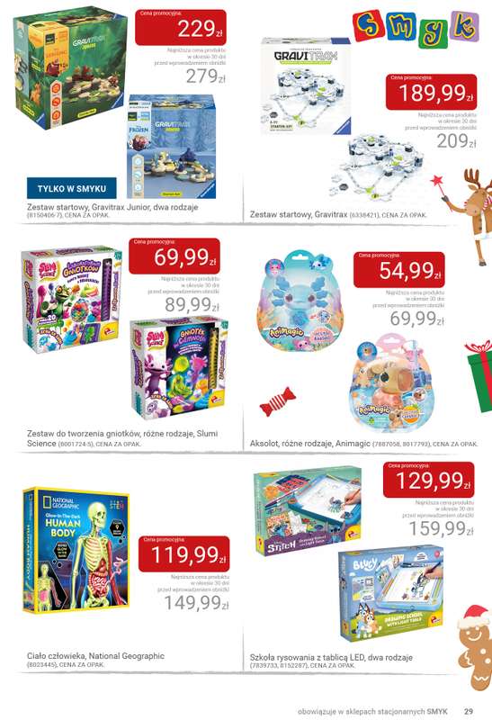 Smyk - gazetka promocyjna Katalog SMYK - Pomysły na prezent w supercenach od wtorku 02.12 do poniedziałku 15.12 - strona 29