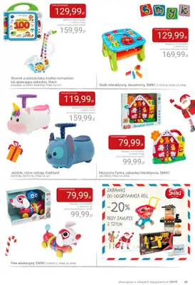 Smyk - gazetka promocyjna Katalog SMYK - Pomysły na prezent w supercenach od wtorku 02.12 do poniedziałku 15.12 - strona 45