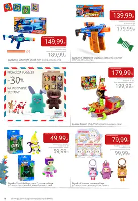 Smyk - gazetka promocyjna Katalog SMYK - Pomysły na prezent w supercenach od wtorku 02.12 do poniedziałku 15.12 - strona 16