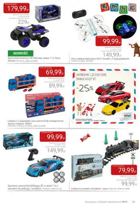 Smyk - gazetka promocyjna Katalog SMYK - Pomysły na prezent w supercenach od wtorku 02.12 do poniedziałku 15.12 - strona 15