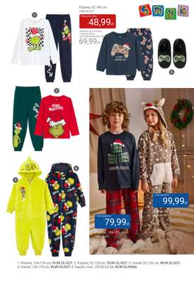 Piżama Grinch, 92-140 cm