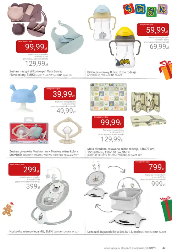 Smyk - gazetka promocyjna Katalog SMYK - Pomysły na prezent w supercenach od wtorku 02.12 do poniedziałku 15.12 - strona 47