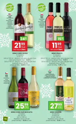 Twój Market - gazetka promocyjna Gazetka alkoholowa od wtorku 02.12 do wtorku 16.12 - strona 14
