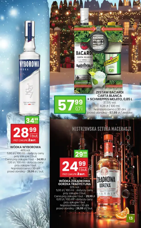 Twój Market - gazetka promocyjna Gazetka alkoholowa od wtorku 02.12 do wtorku 16.12 - strona 13