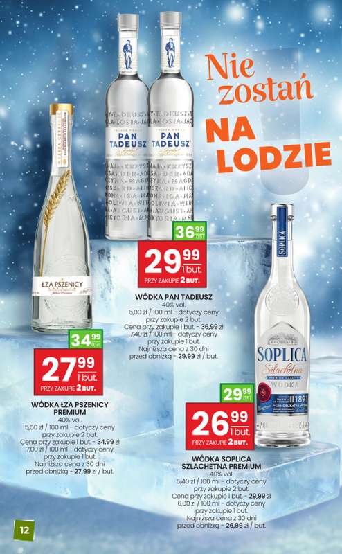 Twój Market - gazetka promocyjna Gazetka alkoholowa od wtorku 02.12 do wtorku 16.12 - strona 12