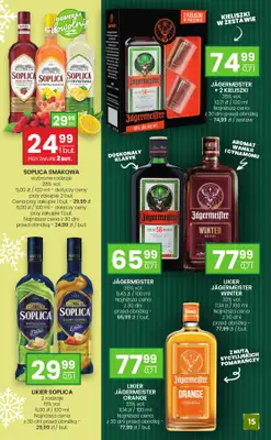 Twój Market - gazetka promocyjna Gazetka alkoholowa od wtorku 02.12 do wtorku 16.12 - strona 15