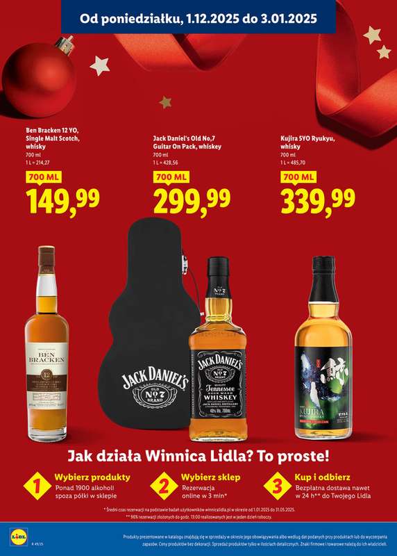 Lidl - gazetka promocyjna Katalog alkoholi i win  do soboty 03.01 - strona 9