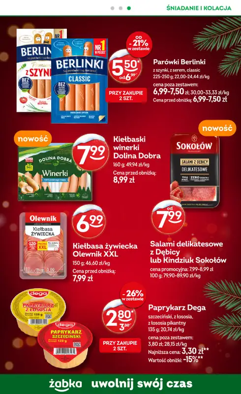 Żabka - gazetka promocyjna Gazetka Spożywcza od środy 03.12 do wtorku 16.12 - strona 18