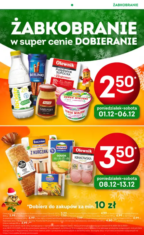 Żabka - gazetka promocyjna Gazetka Spożywcza od środy 03.12 do wtorku 16.12 - strona 2