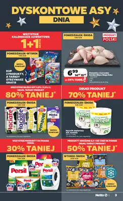 Netto - gazetka promocyjna Gazetka Spożywcza od poniedziałku 01.12 do niedzieli 07.12 - strona 3
