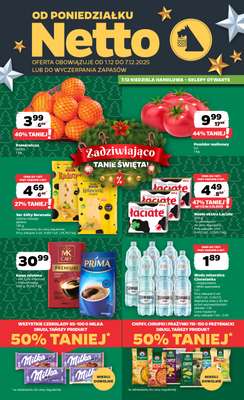 Netto - gazetka promocyjna Gazetka Spożywcza od poniedziałku 01.12 do niedzieli 07.12