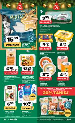 Netto - gazetka promocyjna Gazetka Spożywcza od poniedziałku 01.12 do niedzieli 07.12 - strona 18