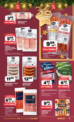 Netto - gazetka promocyjna Gazetka Spożywcza od poniedziałku 01.12 do niedzieli 07.12 - strona 11