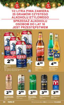 Netto - gazetka promocyjna Gazetka Spożywcza od poniedziałku 01.12 do niedzieli 07.12 - strona 24