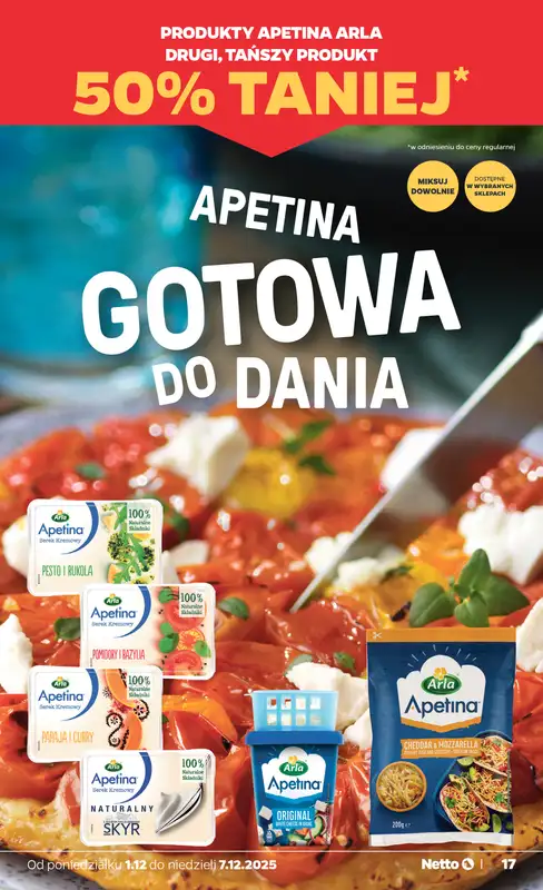 Netto - gazetka promocyjna Gazetka Spożywcza od poniedziałku 01.12 do niedzieli 07.12 - strona 17
