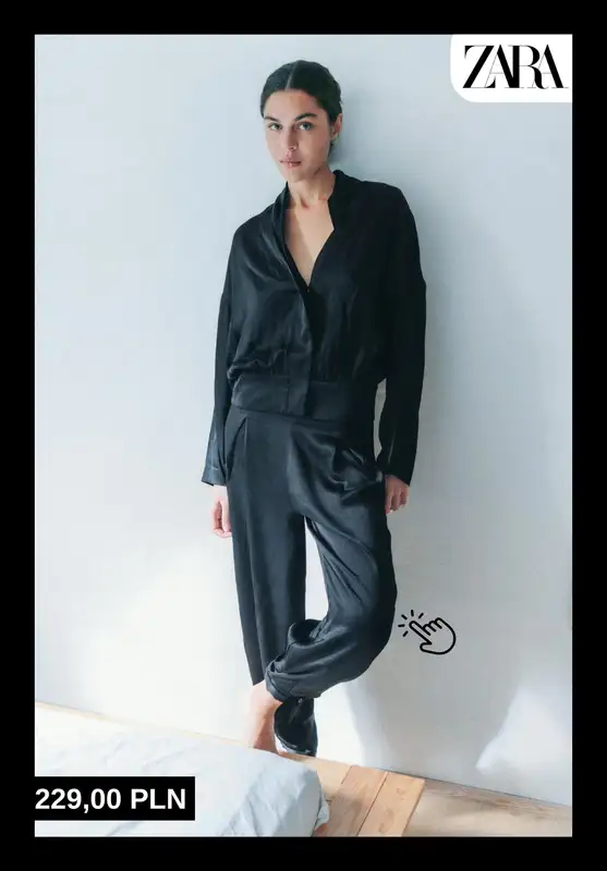 Zara - gazetka promocyjna Piżamy dla niej od wtorku 02.12  - strona 5