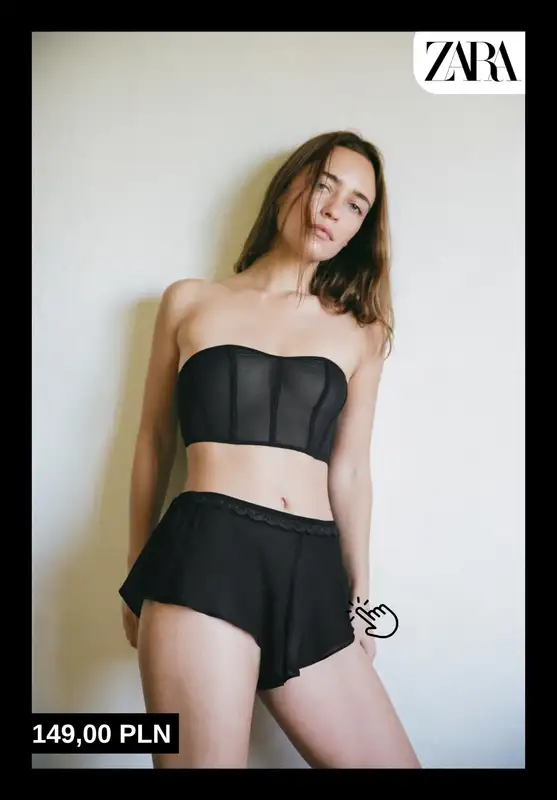 Zara - gazetka promocyjna Piżamy dla niej od wtorku 02.12  - strona 7