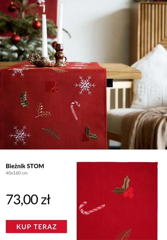 Homla - gazetka promocyjna Świąteczna jadalnia od środy 03.12  - strona 7