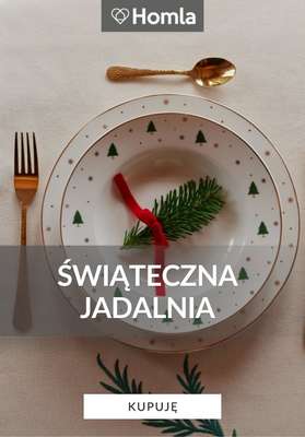 Homla - gazetka promocyjna Świąteczna jadalnia od środy 03.12 