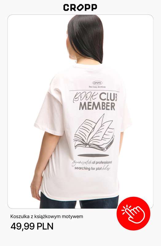 Cropp - gazetka promocyjna BOOK CLUB: kolekcja dla miłośniczek czytania od wtorku 02.12  - strona 3